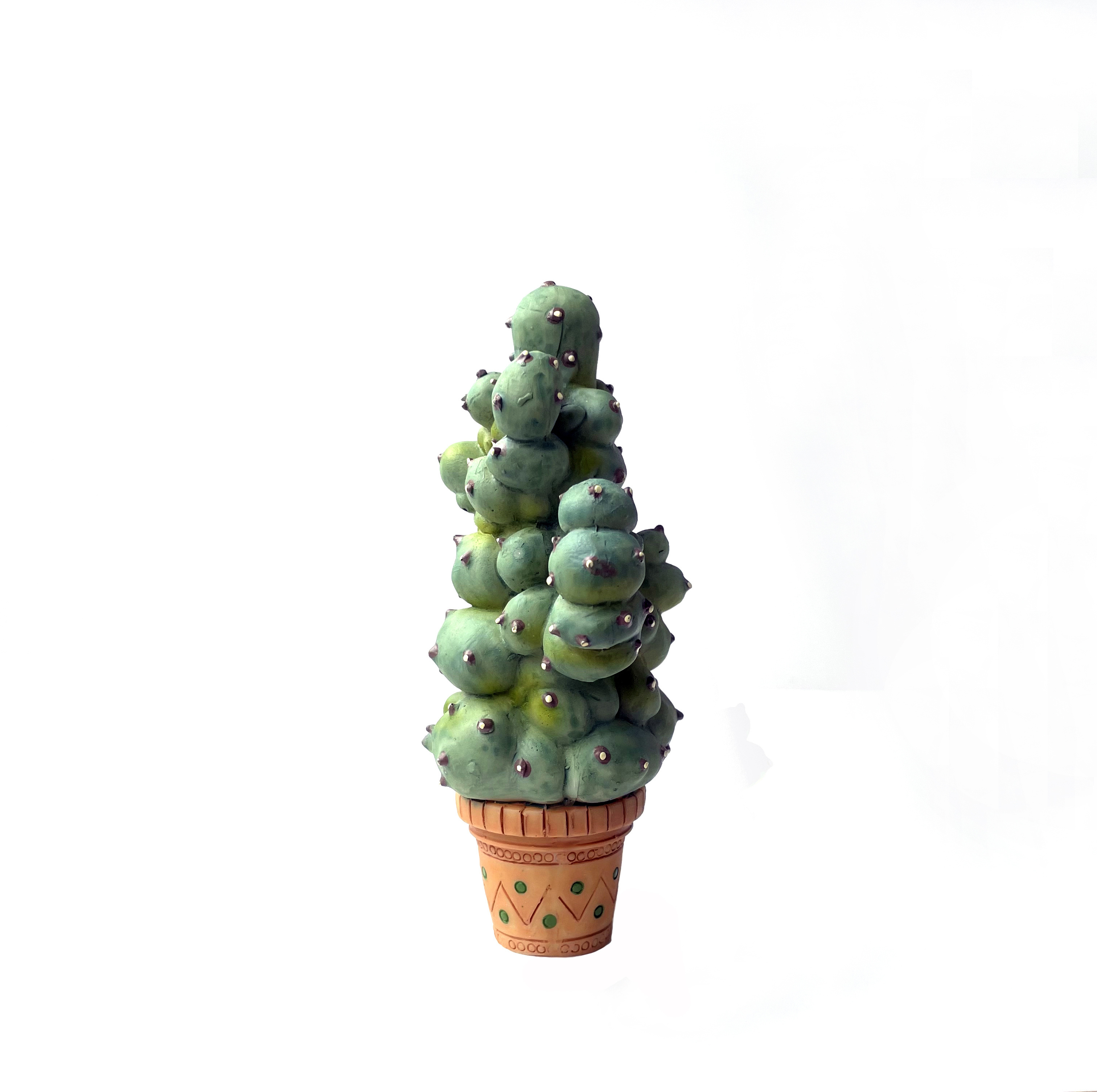 Custom Harry's Movie Peripheral Mimbulus mimbletonia Resin Potted Plant Cactus Magical Plant for Ornament collection