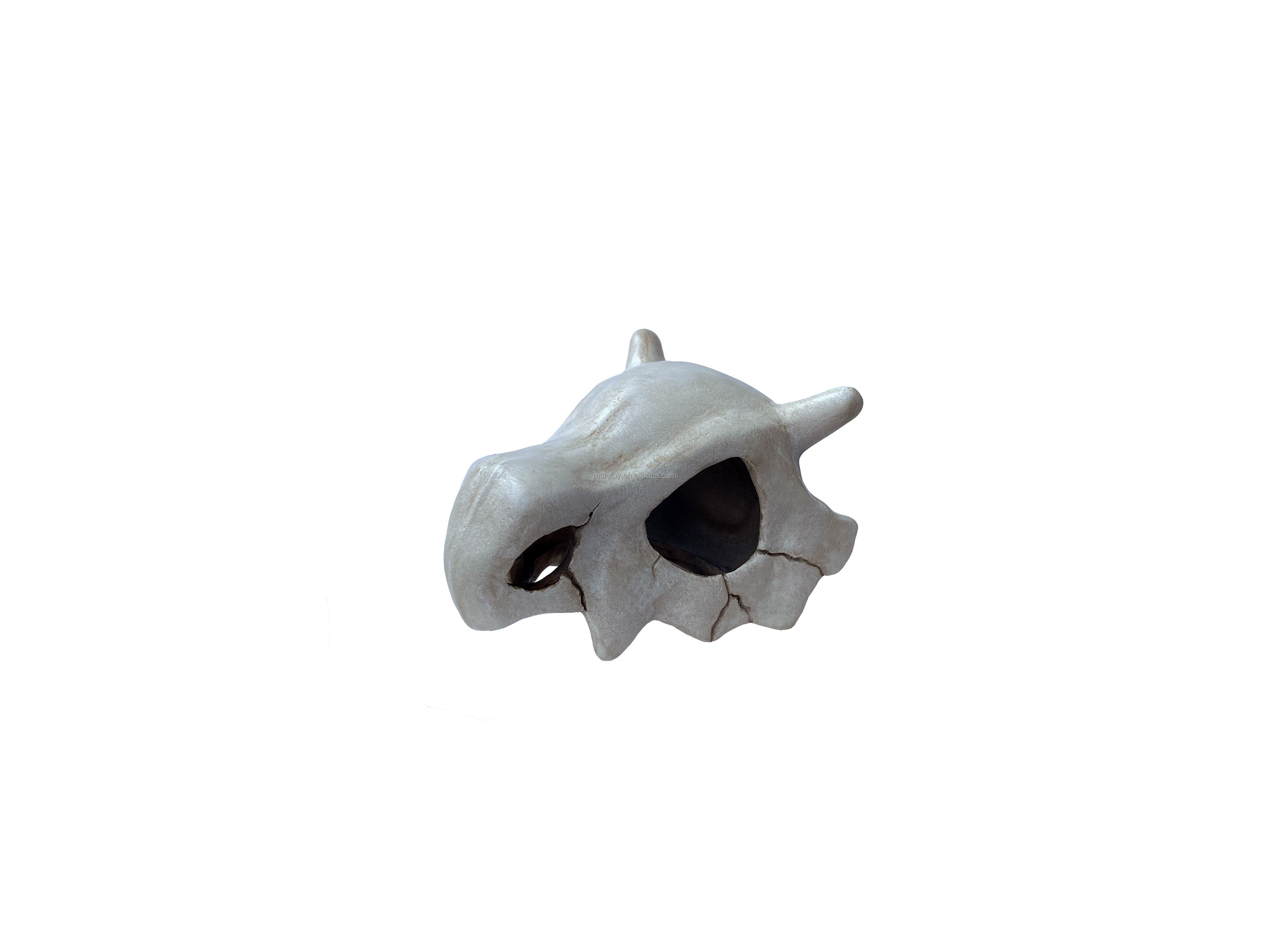 Wholesale Cubone Skulls Mini 3D Pocket Monster Cubone Skulls Model Toys for Collection