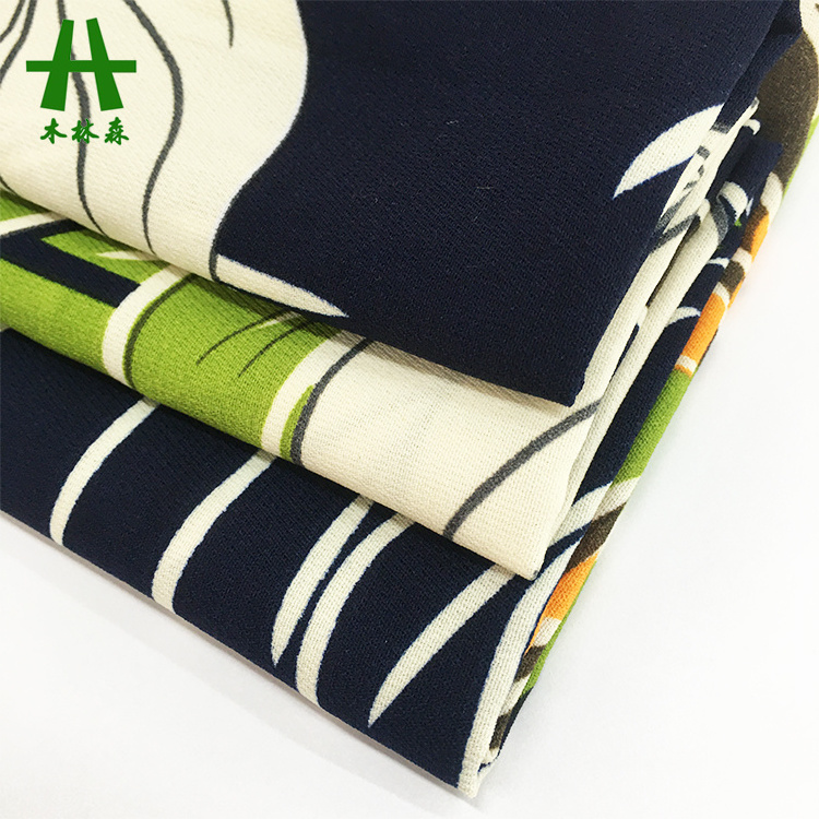 Mulinsen Textile Printed High Quality 100% Polyester Micro Twill Fabric