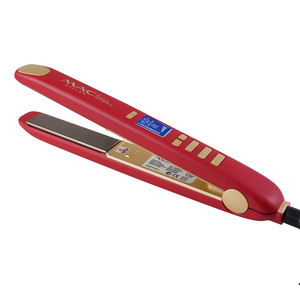 MAC Styler Wholesale Best Quality Professional Hair Straightener With LCD Instant Heating Flat Iron For Salon