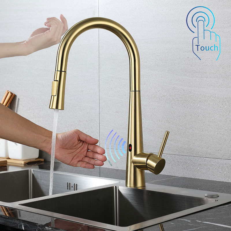 matte black kitchen faucet stainless steel 304 water tap modern kichen kitchen taps pull out sprayer kitchen mixer sink faucets