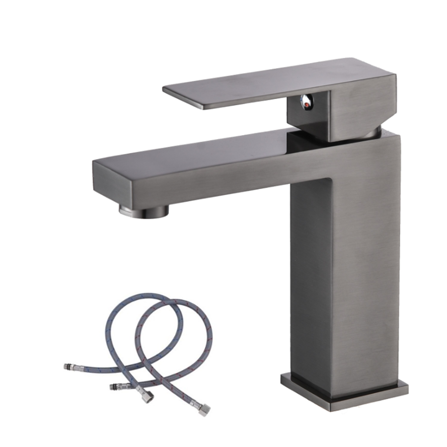 Basin Faucet Mixer Desk Mounted Single Handle Bathroom Faucet Stainless Steel Bathroom Taps