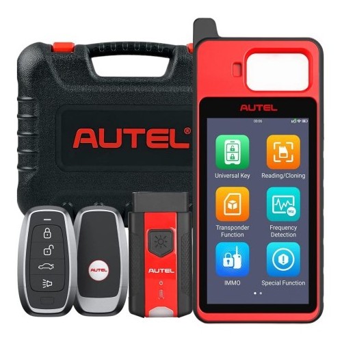 Autel MaxiIM KM100 KM100E Universal Key Generator Kit Support Transponder Reading Cloning and IMMO Learning Free Update Online