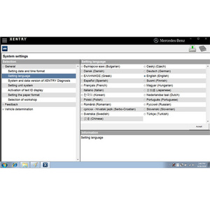 V2023.09 MB Star Diagnostic SD Connect C4 256G SSD Win10 Supports HHT-WIN Vediamo and DTS Monaco