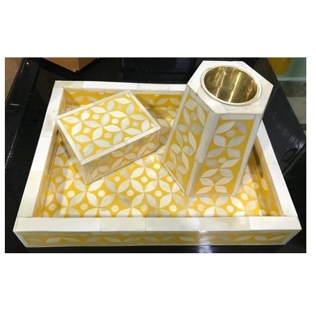 Bakhoor Burner For Incense Holder M.O.P & Bone Best Quality Bakhoor Burner Home Decor  Natural Mother Of Pear Inlay Bakhoor