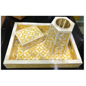 Bakhoor Burner For Incense Holder M.O.P & Bone Best Quality Bakhoor Burner Home Decor  Natural Mother Of Pear Inlay Bakhoor