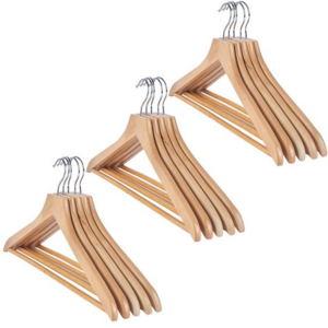 Luxury best Quality wooden Coat Jacket Cloth Hanger Accept Custom Wooden Logo & Sze !00%  Handmade Wooden Cloth hanger