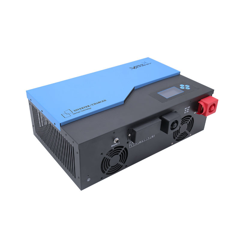 Vmaxpower 5kw Low Frequency Inverter Pure Sine Wave DC to AC Inverter Off Grid LED LCD Digital Display 5kva home solar system