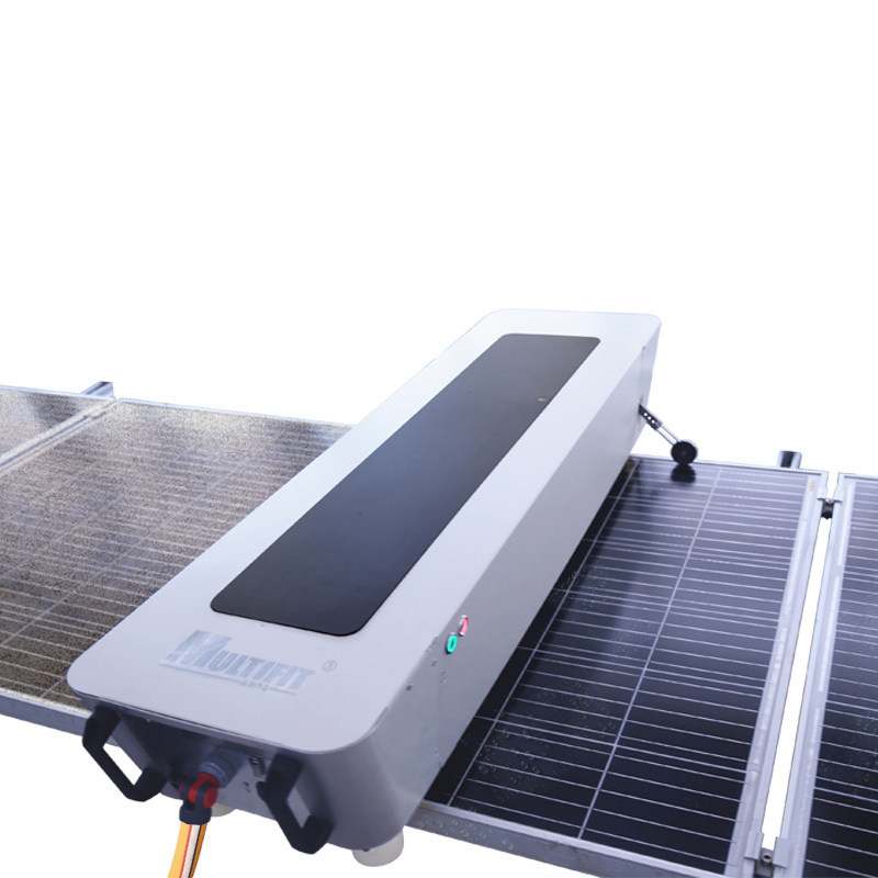 MULTIFIT 1650 Washing Machine For Solar Farm Solar Power Plant Self Cleaning Solar Panel Robot