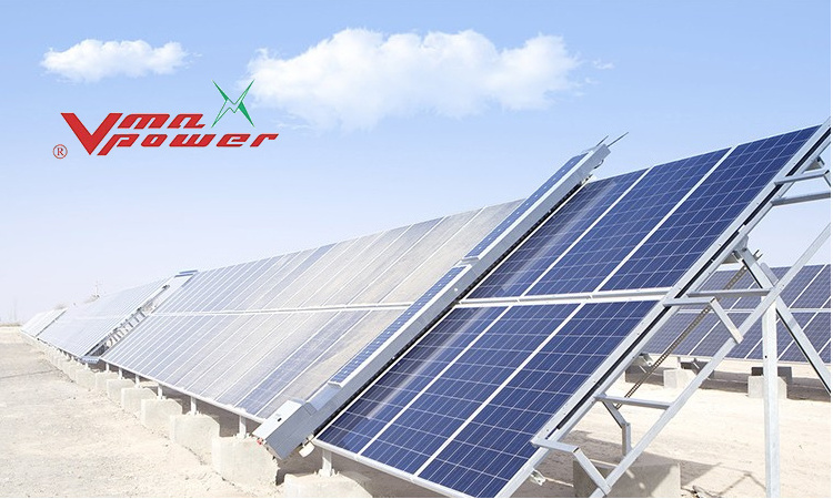 Vmaxpower PV Panel Cleaner to Effectively Improve the Power Generation Efficiency MULR1950 Solar Panel Cleaning Robot