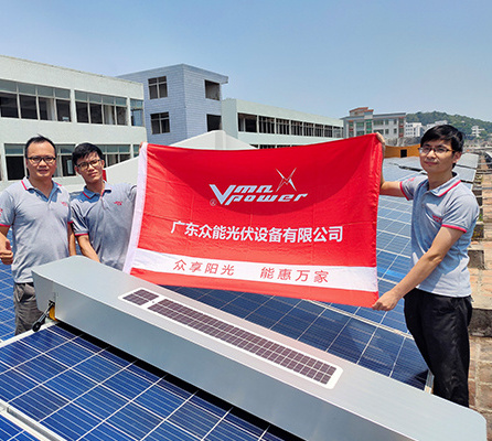 Vmaxpower PV Panel Cleaner to Effectively Improve the Power Generation Efficiency MULR1950 Solar Panel Cleaning Robot