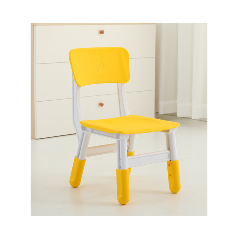 Stable China kindergarten preschool chairs plastic children's table chair set