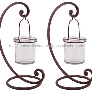 Wholesale Home Decor Candle Holder Centerpiece For Dinner Table Balcony Wall Display Christmas Candle Holders