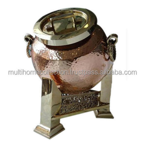 OEM ODM Customized Chaffing Dish Kitchenware Uses Amazing Storage Pot High Quality Hammered Copper Chafing Dish