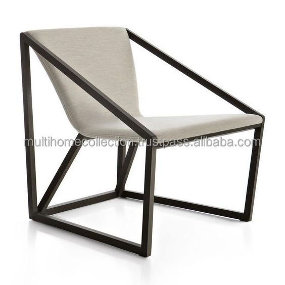 Nordic Style Unique Living Room Chair Stainless Steel Chair OEM ODM Customized Multi Home Collection Furniture Chairs