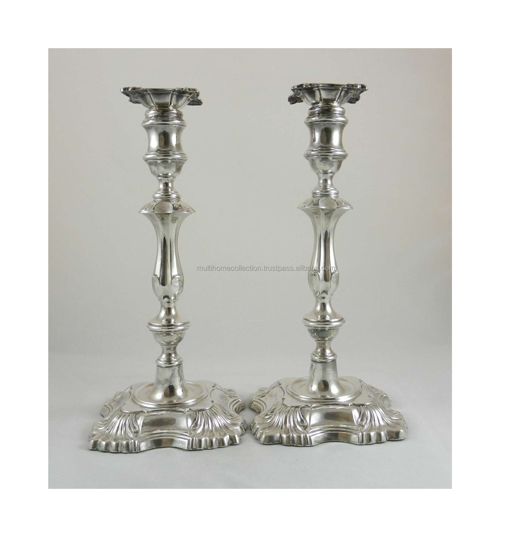 Decorative Solid Candle Holders Pillar Design For Table top Church Supplies New Year Celebration Candle Holders OEM Design