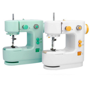 Domestic electric sewing machine household multi-functional eat thick mini desktop sewing machine automatic pedal tailor machine