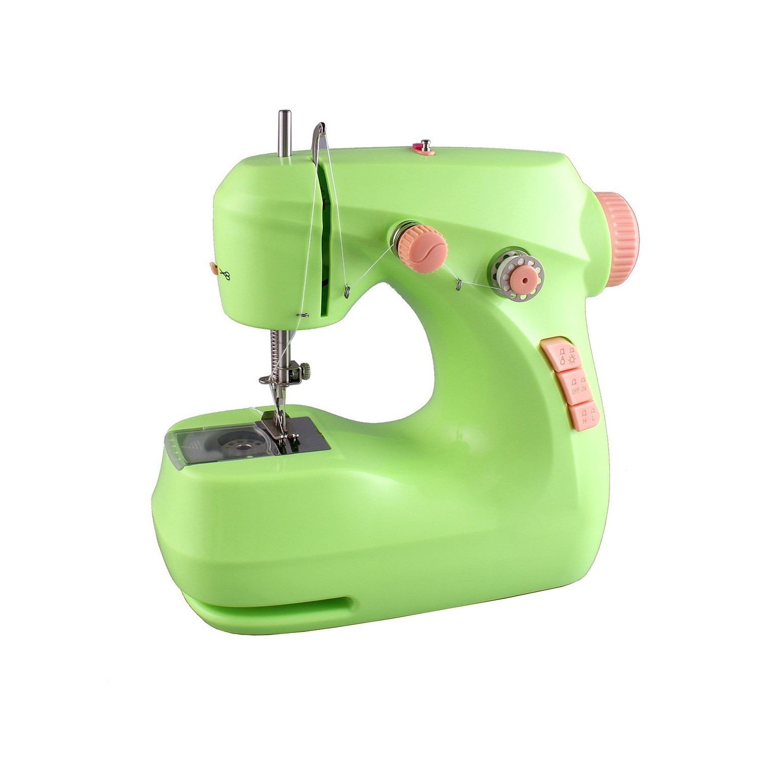 211 Cross-border hot selling automatic household sewing machine electric Mini small semi-automatic sewing machine for thick fabr