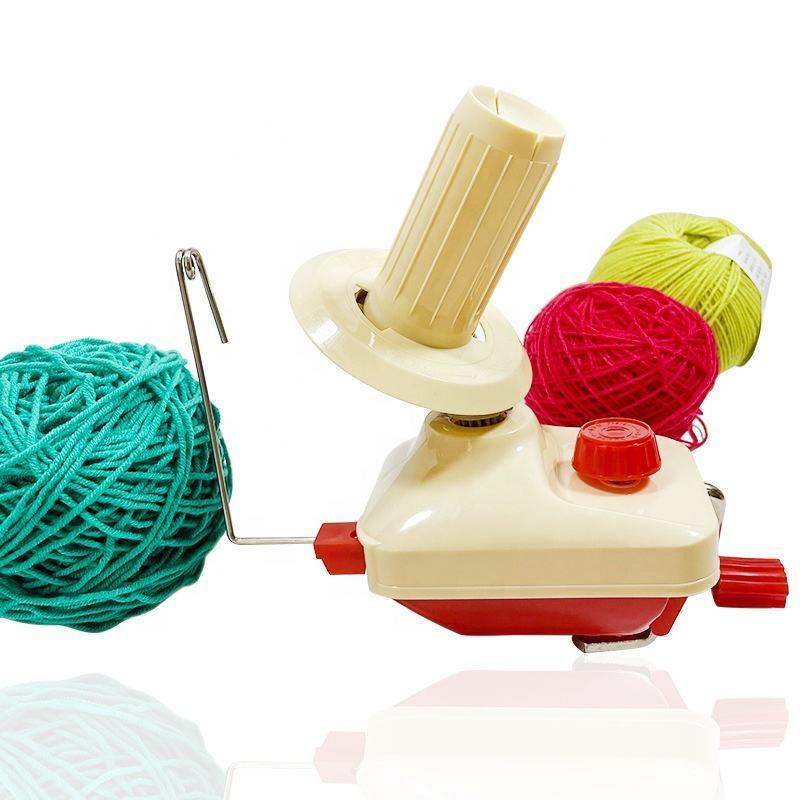 Mini Manual winding machine Garment Accessories Wool Yarn Ball Floss Winder Box Hand Operated Manual Plastic Fabric