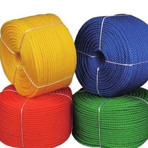 Africa Top Quality Manufacturing Recycled 1-20mm PP/Polyester/Nylon Ropes Wholesale 2mm 3mm 4mm 5mm 6mm 7mm 8mm 10mm Nylon Braided Rope cord India Factory