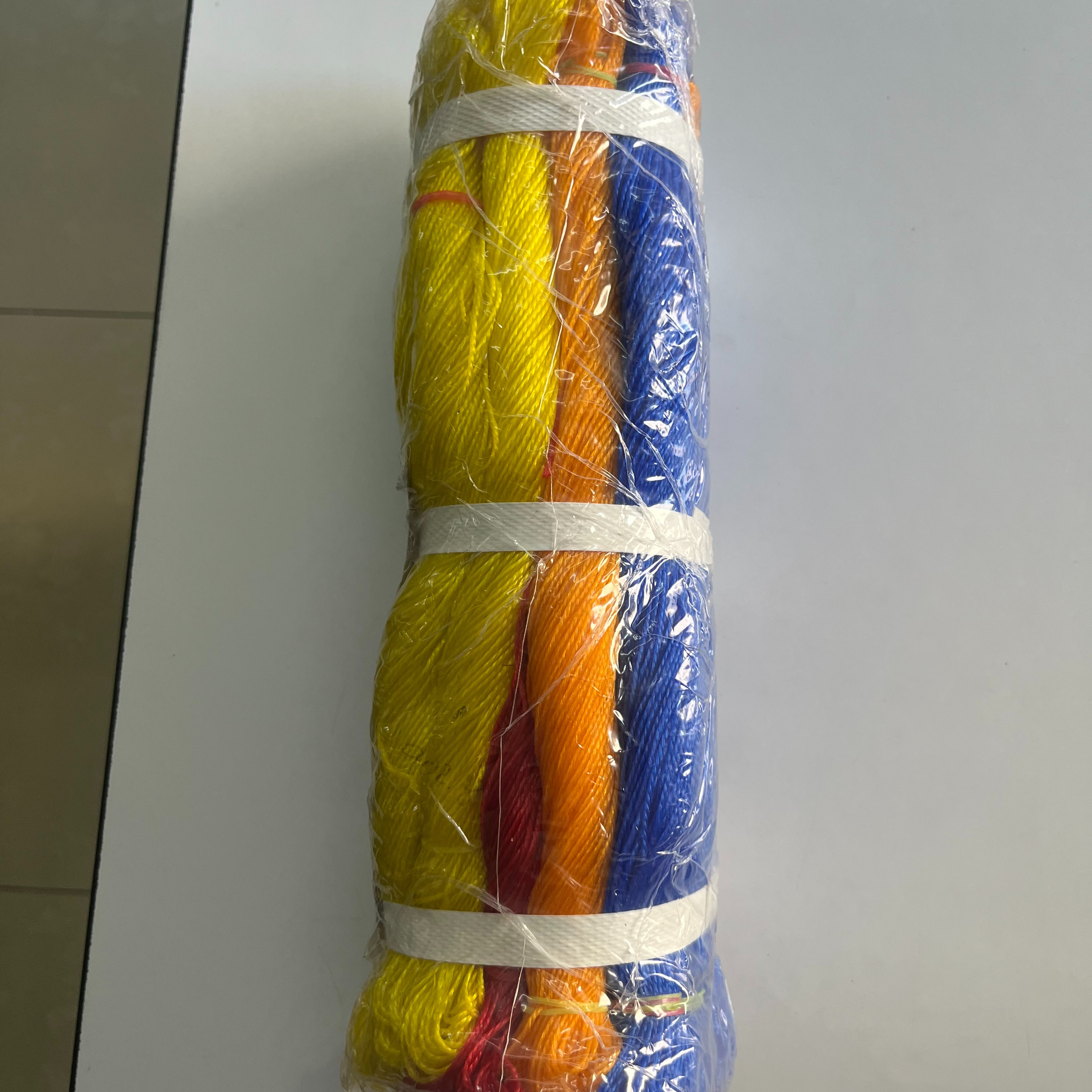 380d 390d PE Twine High Strength Packing Twine fishing net hanks and twine on paper core Indian factory