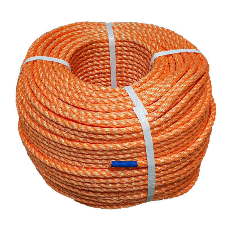 Twisted Polypropylene Rope Floating Polypro Cord - Marine, Nautical, Wet Projects PP Rope with Virgin Material