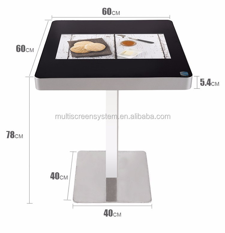 EKAA  interactive multi digital tea table AIO PC table Interactive touch screen smart coffee table