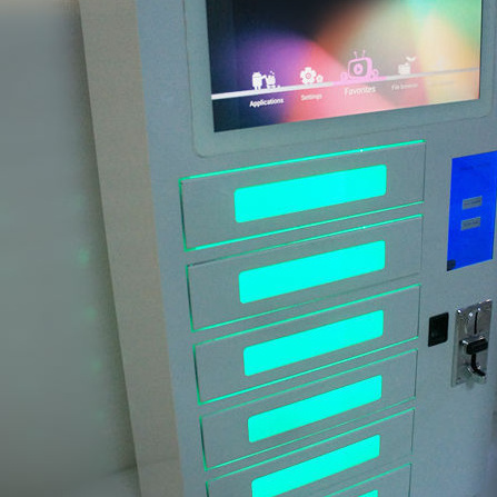 EKAA Restaurant Cell Phone Charging Station/Mobile Phone Charging Kiosk with digital lockers