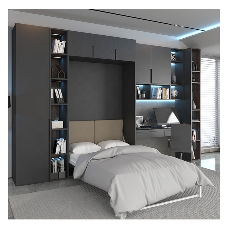 Esports game room side cabinet locker integrated cool handsome invisible bed combination custom small apartment