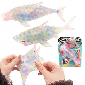 Novel Toys 2023 Squeeze Toys Other Novelty Fidget Dolphin Shark Whale Custom Worm Anti Anxiety Soft Pu Squeeze Toys For Adults