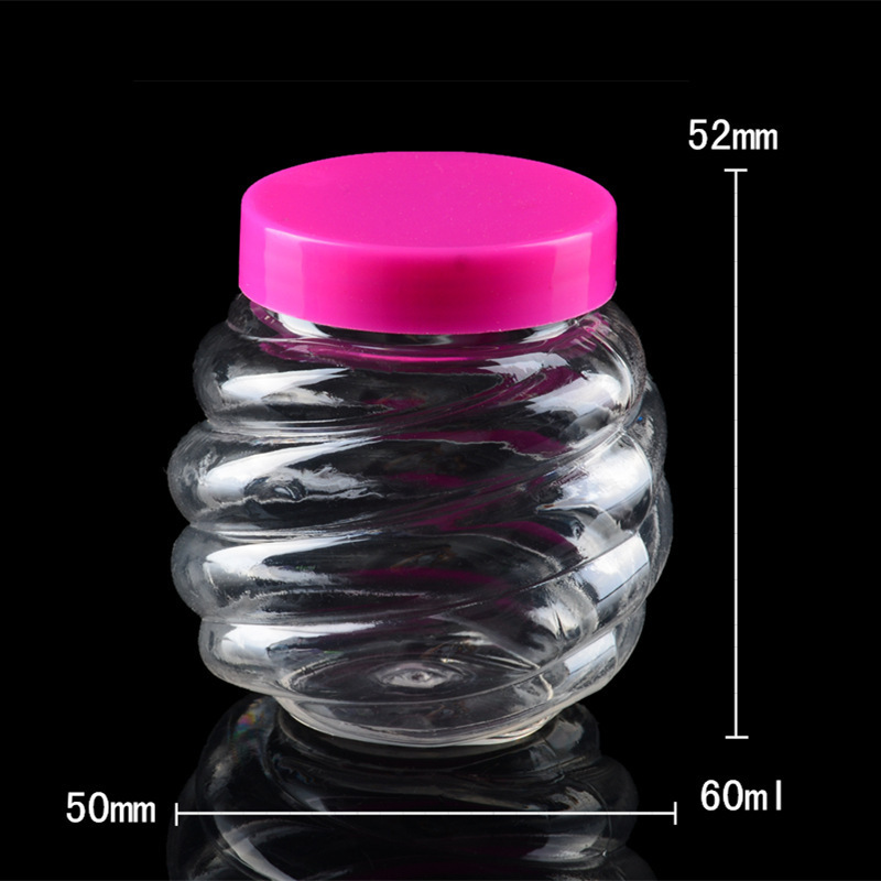 New  Hot Sale slime container bottle container for PP slime Container