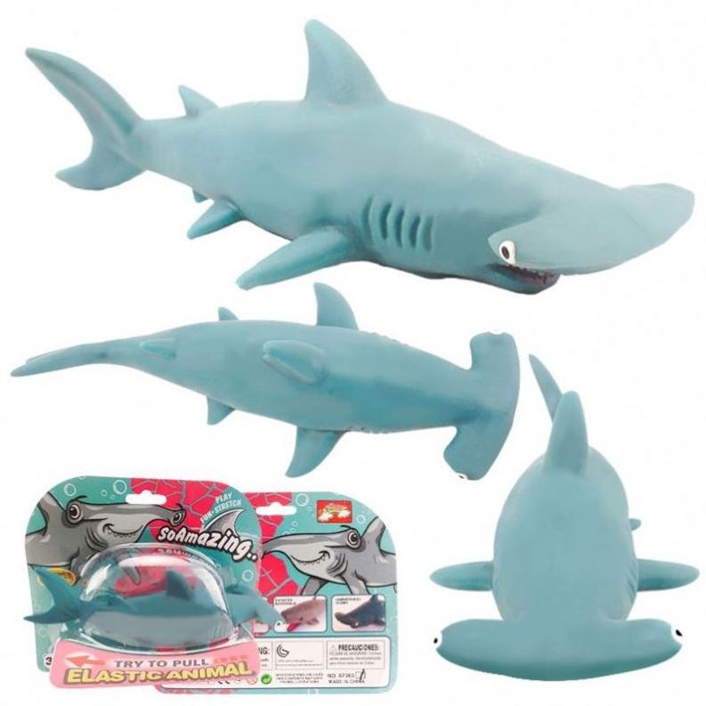 Novel Toys 2023 Squeeze Toys Other Novelty Fidget Dolphin Shark Whale Custom Worm Anti Anxiety Soft Pu Squeeze Toys For Adults