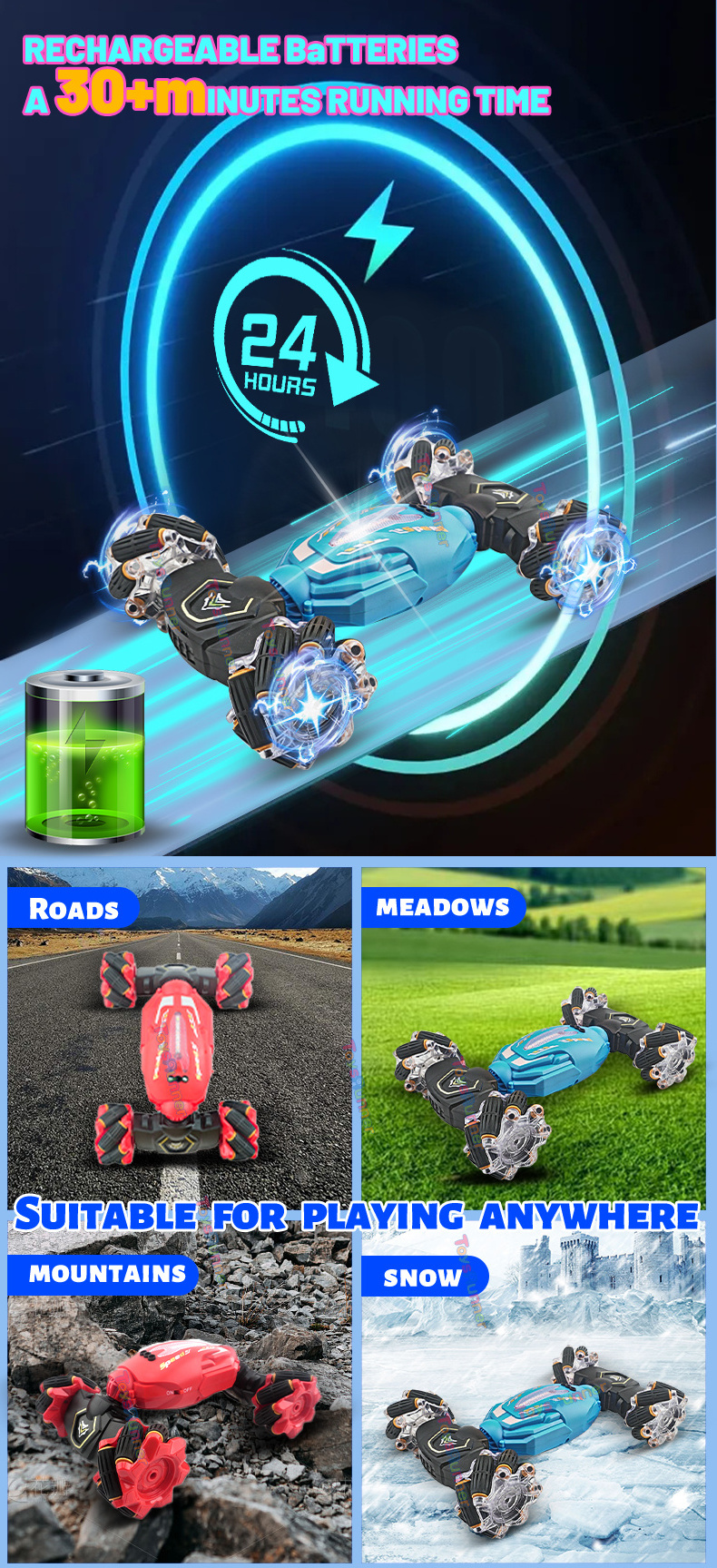 Watch Mini Remote Control Car Off-Road Big Toy Ic Robot Transformer Petrol Rc Gesture Sensing  Remote Control Car For Kids