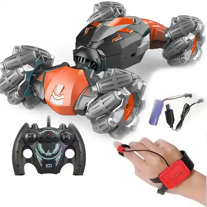 Mini Remote Control Car Off-Road Rc Double Side 4X4 Toy Twisting Stunt Watch Ic Gesture Sensing Kids Remote Control Car