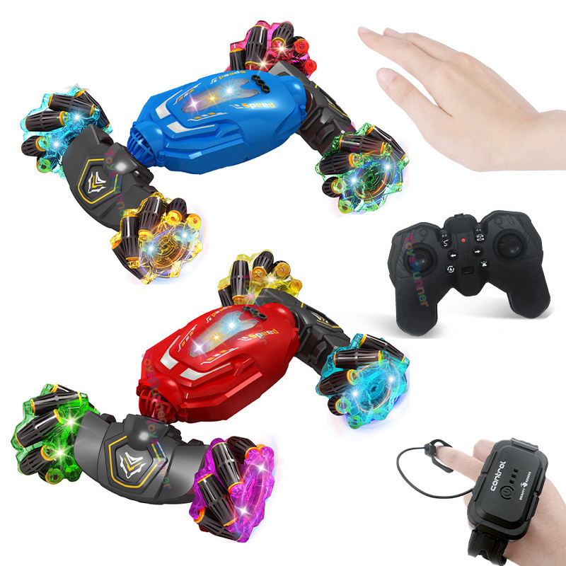 Watch Mini Remote Control Car Off-Road Big Toy Ic Robot Transformer Petrol Rc Gesture Sensing  Remote Control Car For Kids