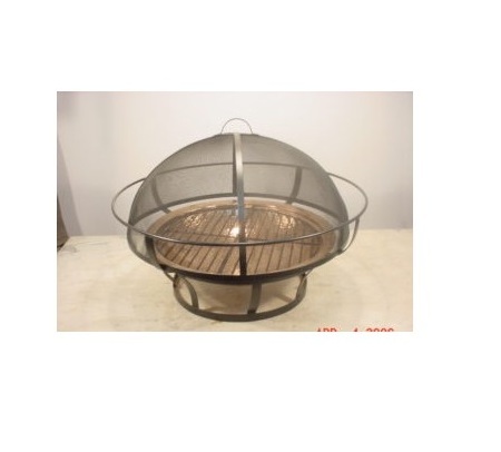 Great Quality Square Copper Fire Bowl With Iron Stand and Smash Lid Cover For Outdoor Use