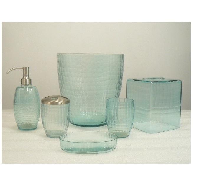 Decorative Mosaic Glass Bathroom Accessories