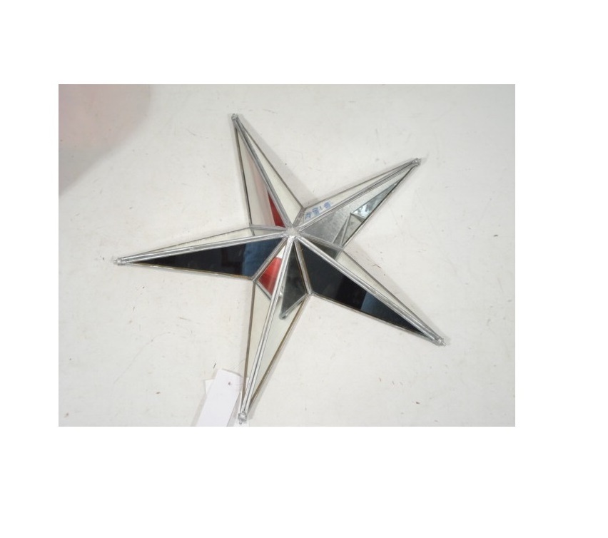 Premium Quality Mercury Glass Star Wall Decoration