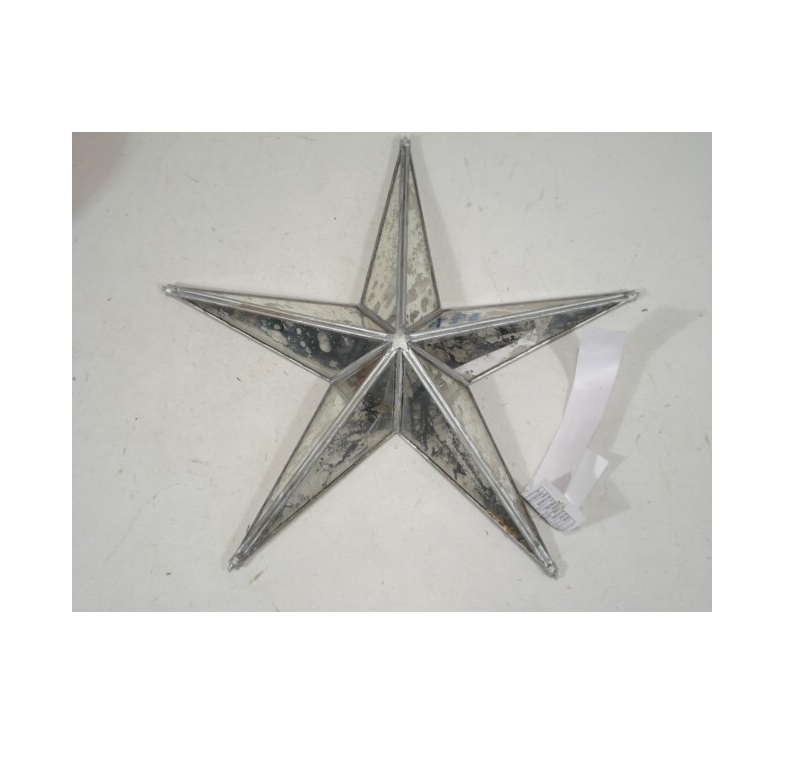 Premium Quality Mercury Glass Star Wall Decoration