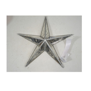 Premium Quality Mercury Glass Star Wall Decoration