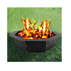 Heavy Duty outdoor bowl indoor fire pit for bbq octagonal fire pit ring