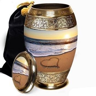 Navy Camouflage Cremation Urns for Human Ashes