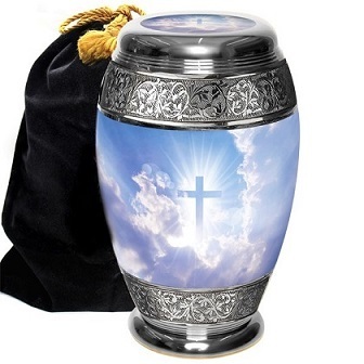 Navy Camouflage Cremation Urns for Human Ashes