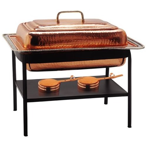 Hammered Copper  Chafing Dish