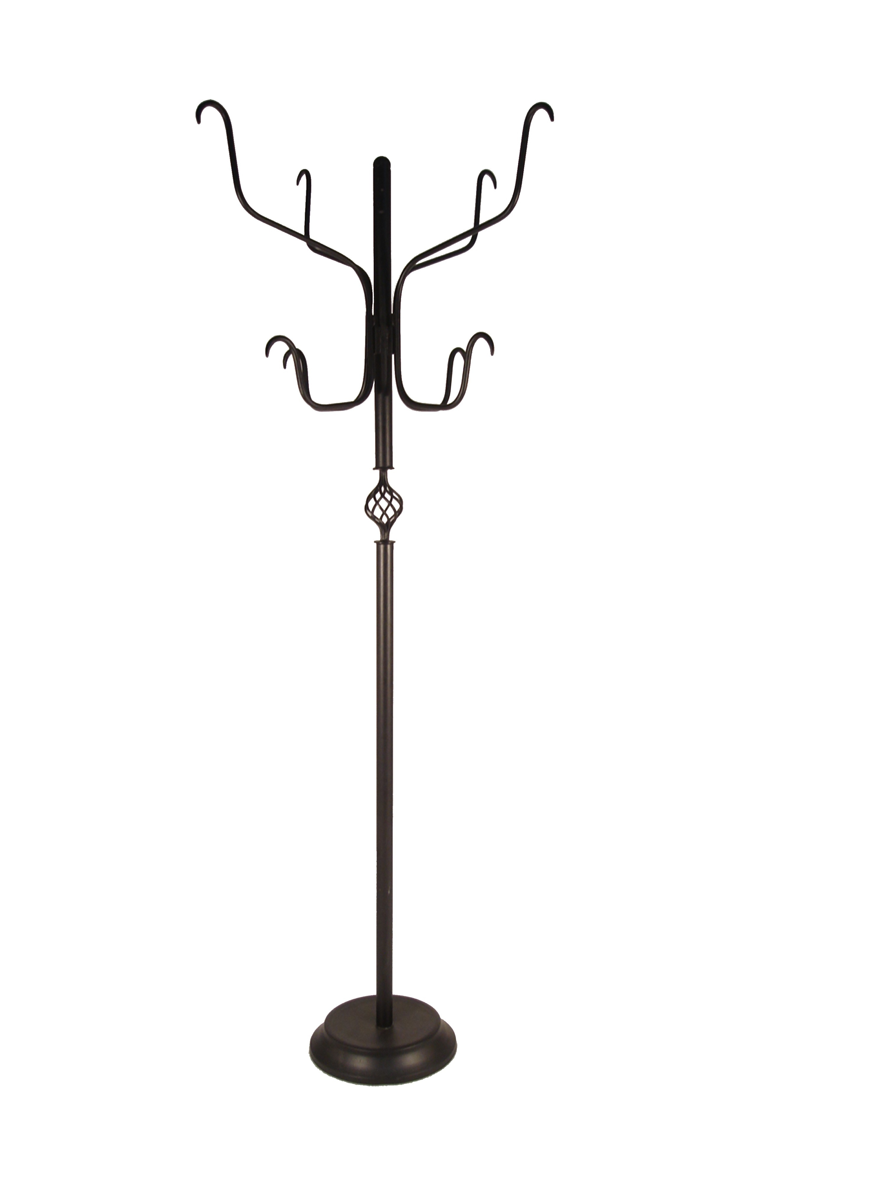 Iron Coat Rack Metal Clothes Stand Hat Rack For Home Use