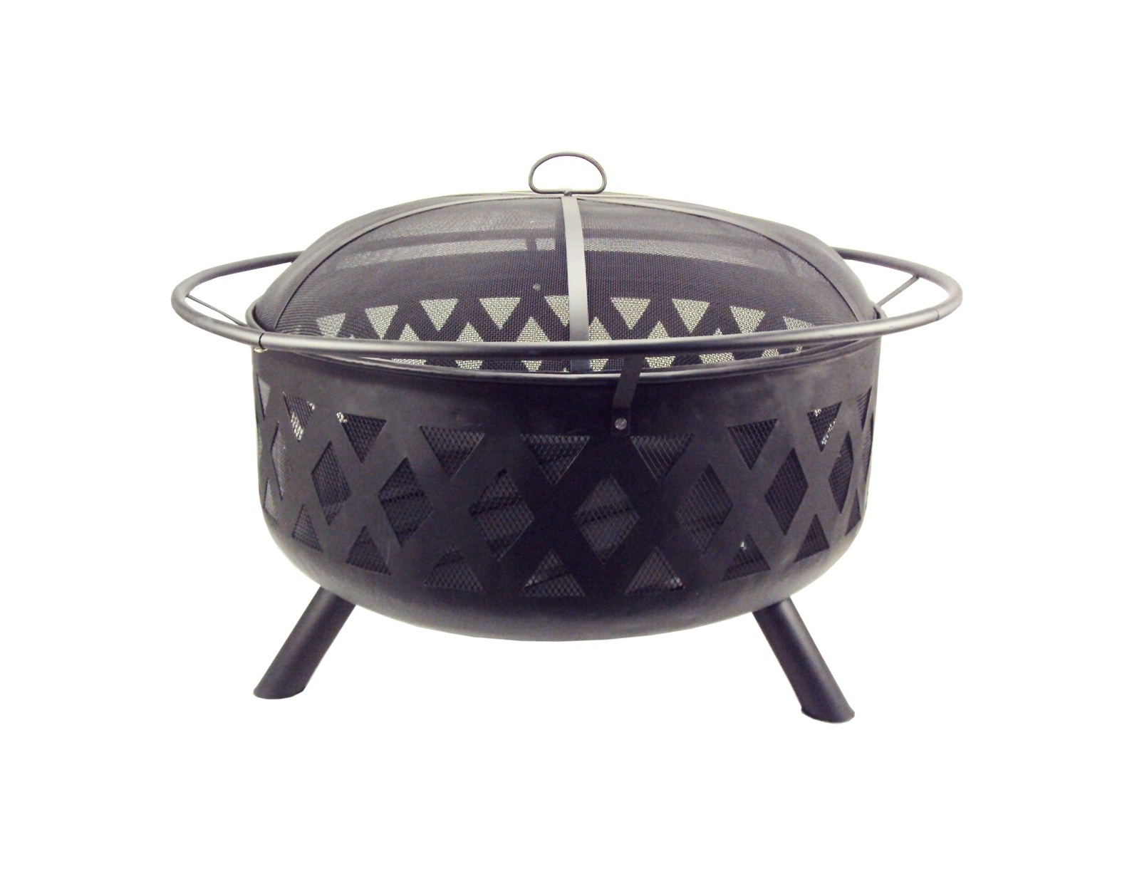 High Quality Record Break Charcoal Fire Pit With BBQ Grill For Camping