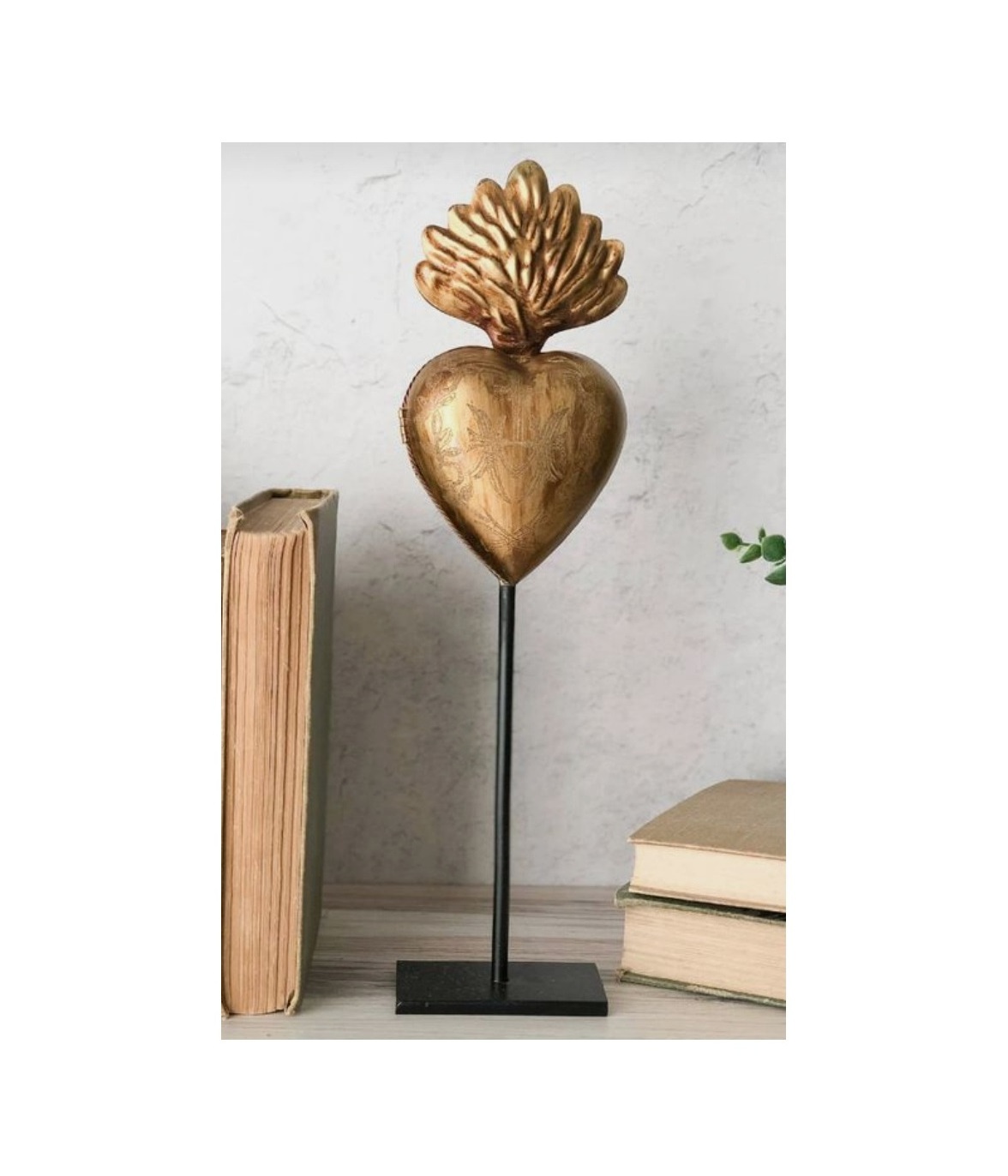 Best Quality Golden Starburst Sacred Heart Wall Decoration