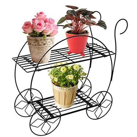 100 % Pure Copper Garden Planter Set