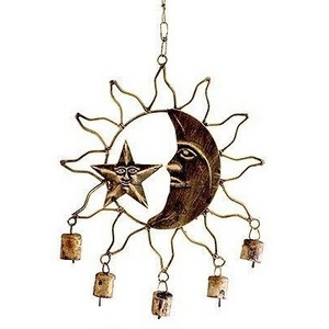 Latest Design Moon and Star Wind Chime