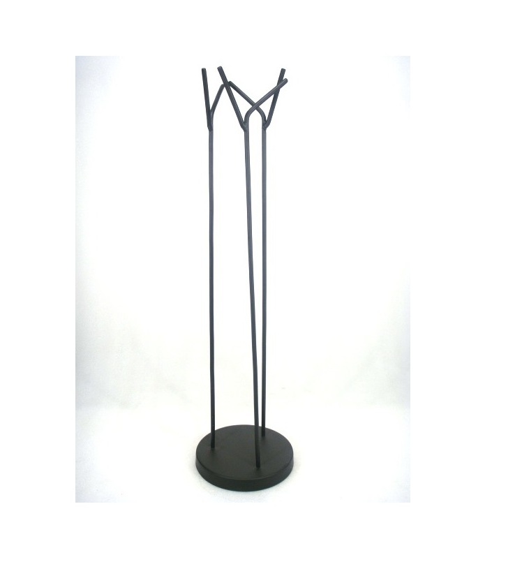 Multi-Hook Metal Coat Rack and Hat Tree Stand Hanger